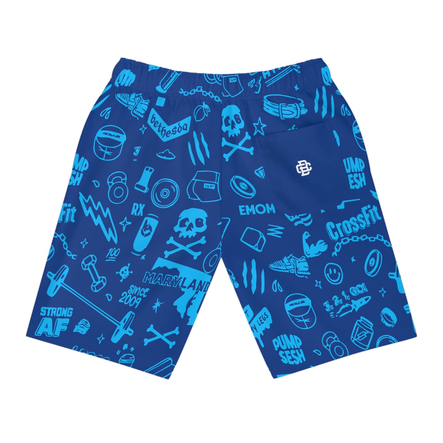 No Limits - CFB Badge Long Gym Shorts