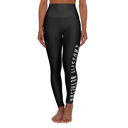 CFB Logo - High Waisted Yoga Leggings