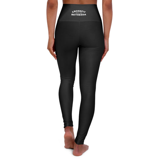 CFB Logo - High Waisted Yoga Leggings
